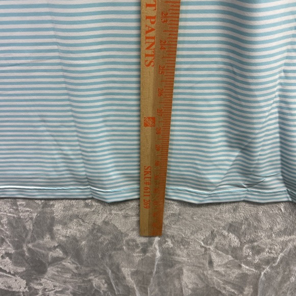 Peter Millar Shirt Mens XL Summer Comfort Striped Golf Polo Performance - Picture 7 of 10